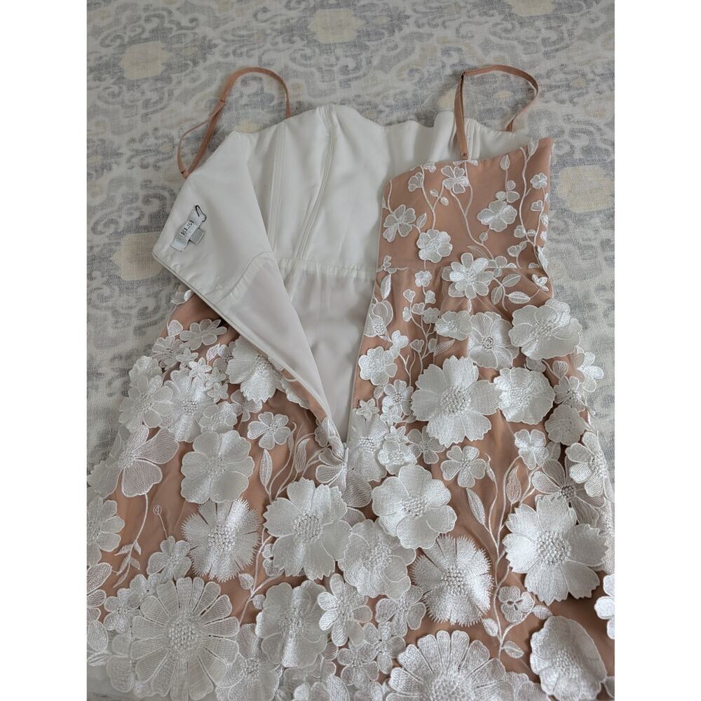 Helsi Hilma White 3D Floral Mini Dress - Picture 10 of 16